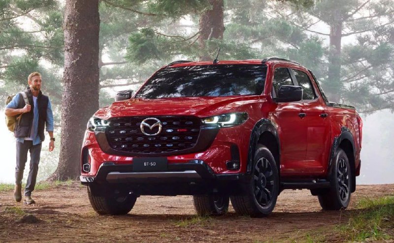 Компания Mazda обновила рамный пикап BT-50 4