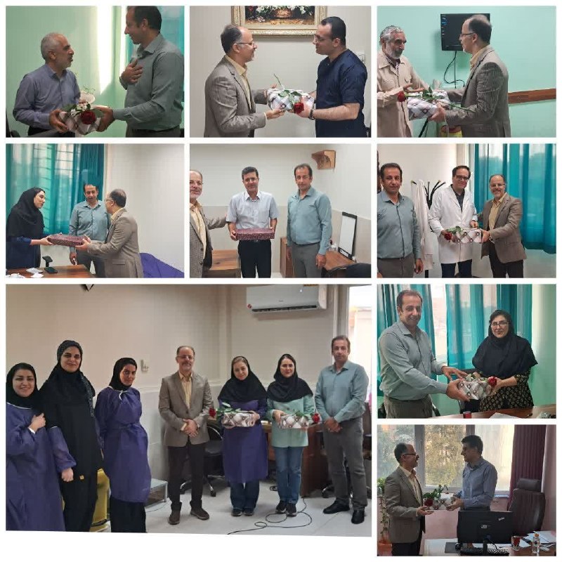 کانال بابل شهر بهار نارنج: تجلیل از پزشکان کلنیک تخصصی و فوق تخصصی امید بابل به مناسبت روز گراميداشت روز پزشک توسط دکتر مهدی نژاد، شاهمردانی رئيس و