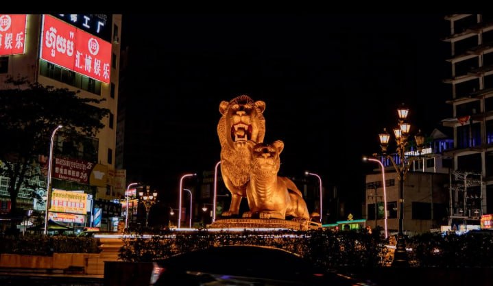 西港大事件：欧盟—东盟商业理事会委托国际战略研究所撰写的报告 将柬埔寨西港 波贝配图