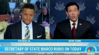 JUST IN - Secretary Rubio on CNN, MSNOW, Politico White House Access: "They can cover the White House - they just can't have a desk there."