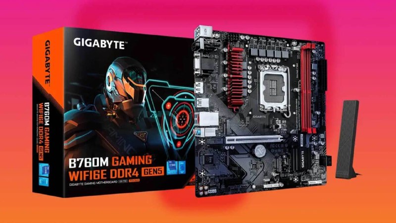 لیون کامپیوتر: 💢 گیگابایت مادربرد B760M را با PCIe 5.0 باز طراحی کرد🔻 نسخه جدید B760M GAMING WIFI6E DDR4 GEN5 حالا با PCIe 5.0 x16، Wi-