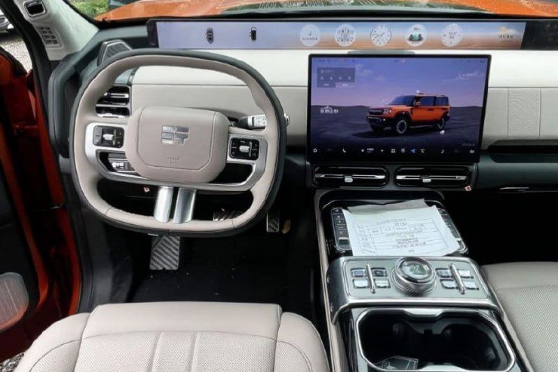 Jetour G700 — новый рамный гибридный внедорожник с 751 л.с. 5