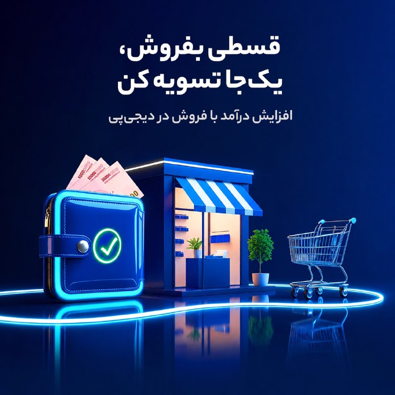 كانال گرگان 🌹: هر روز چند مشتری فقط به خاطر نداشتن نقدینگی از فروشگاهت میرن؟با فروش اقساطی دیجی‌پی، مشتری راحت‌تر خرید می‌کنه و هزینه ر