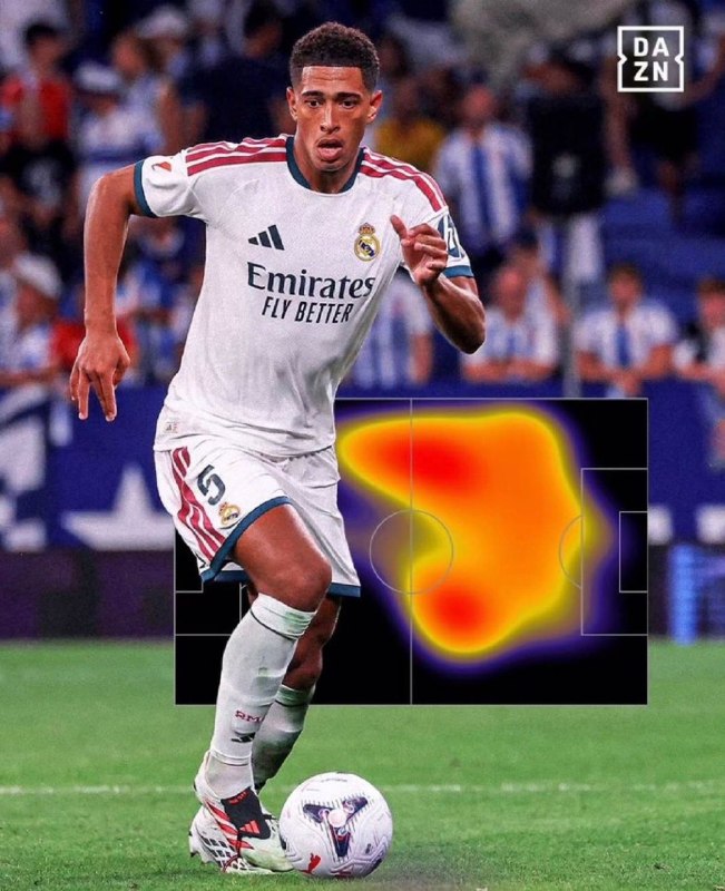 رئال مادرید | Real Madrid: 🟢✅ هیت مپ جود در مقابل اسپانیول:🄸 @RealMadridFans