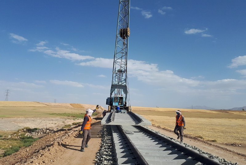 🔸 זירוז היישום של רכבת דרום חוראסאן; התקדמות הפרויקט עלתה על 35%