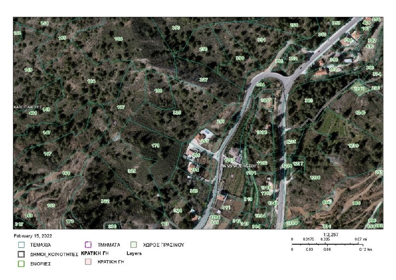 Residential plot with mountain views in Kato Platres photo 4