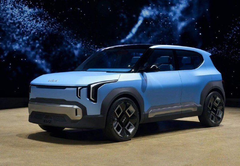 Компания Kia показала городской паркетник EV2