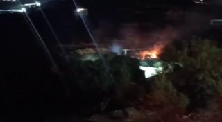 סצנות חדשות: מתנחלים תוקפים בתים ומציתים אדמות, בפאתי הכפר "ג'אלוד", דרומית מזרחית לשכם.