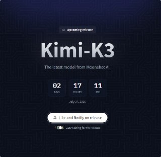 Moonshot AI Releases Kimi K3 Weights, a 2.8-Trillion-Parameter Open Model
