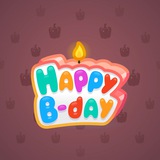 B-Day Candle #144
