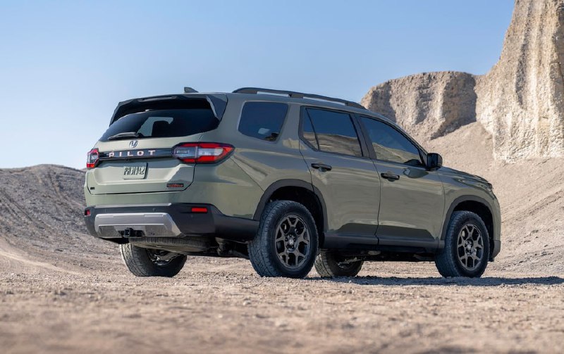 В США дебютировала обновленная Honda Pilot 3