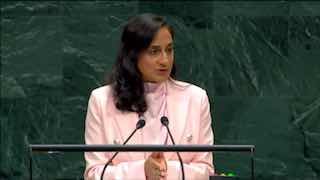Canada's Foreign Minister Anita Anand: