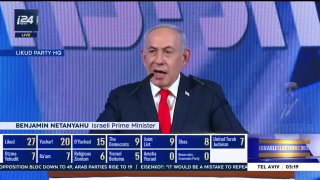 נתניהו: עלינו להקים ממשלה לאומית ימנית וחזקה. אסור להקים ממשלה הנשענת על מפלגות ערביות אנטי-ישראליות. איך א…