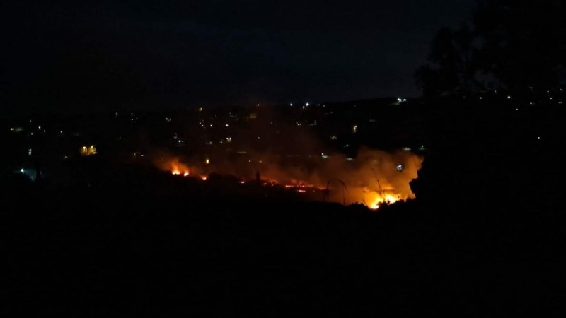 🏴פשיטה של מזל"ט בכניסה למיפדון לכיוון היישוב שוקין