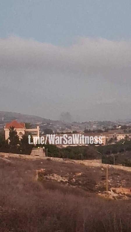 🟥 💥 💥 🇱🇧 ארטילריה כבדה פגעה בעיר כפרטבינט @WarSaWitness