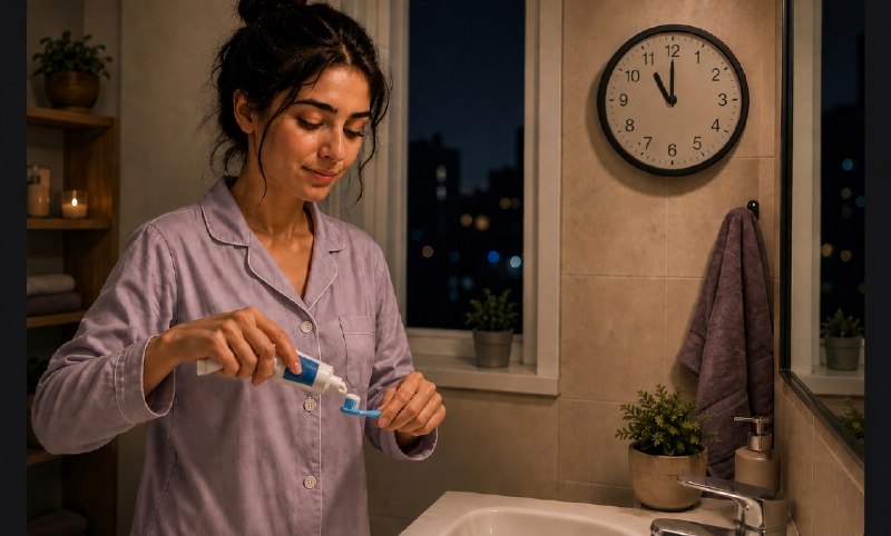 فانوس: ❓اگر فقط یکبار در روز فرصت مسواک زدن داشته باشیم، چه زمانی بهتر است؟اگر واقعاً فقط یکبار در روز فرصت مسواکزدن دارید،