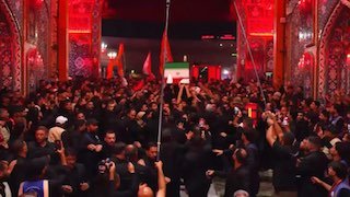 הארון ללא רבב של ההרוגים ביותר, האייתוללה הגדול סייד עלי אל-חוסייני חמינאי (ירושלים סודו), מתוך מקדשו של אד…
