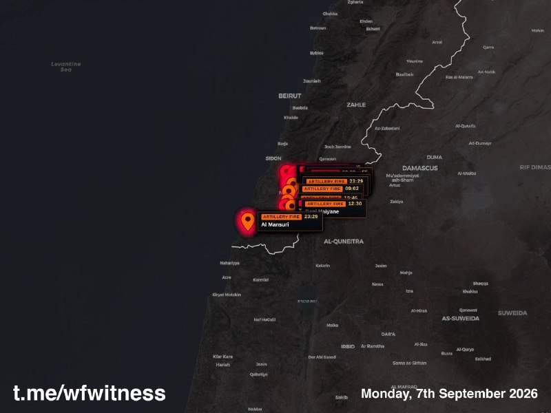 🇮🇱〰️🏴🇱🇧 - צה"ל (צה"ל) ביצע 50 תקיפות קרקעיות ברחבי דרום לבנון ביממה האחרונה.