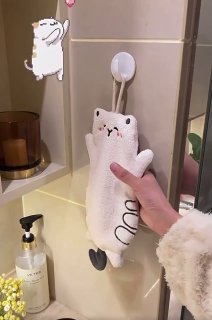 Кошки в помощь хозяйке Кухонные полотенца Кошки набор из двух штук. Хлопок микрофибра, двойные стенки не промокают насквозь , декоративные кисти. П... - изображение 6 - кошки, ссылка, telegram