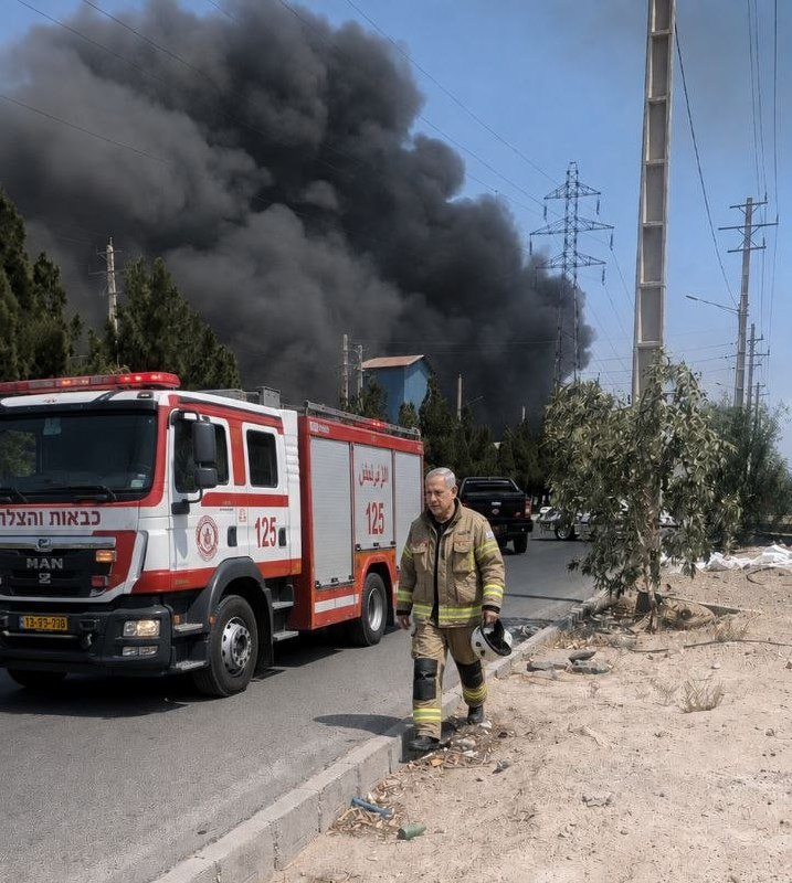 הדוד בנימין נראה בעיירת התעשייה שמס עבאד