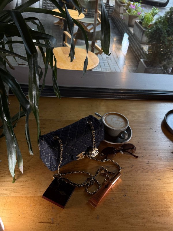 Chanel Chanel Classic Flap Mini Denim Blue 17, фото 6