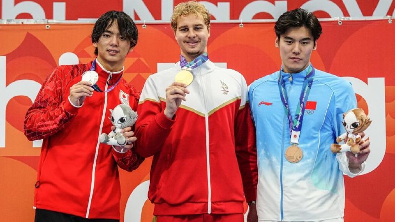 Asian Games: The son of a Russian refugee in France gives Bahrain a gold medal in swimming