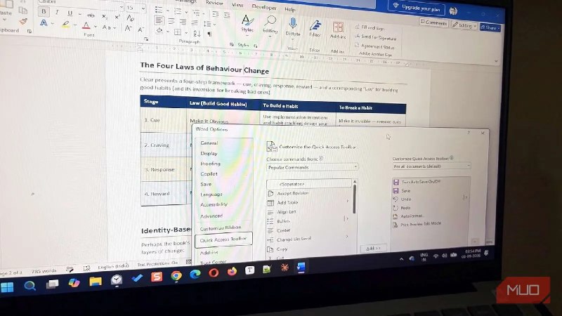 MakeUseOf.Ir: تیتر: مایکروسافت ۵ ابزار کاربردی ورد را پشت نوار ریبون پنهان کرده است؛ این‌گونه آن‌ها را برگردانیدخلاصه: این ابزارهای وا