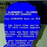 blue screen of dead ???