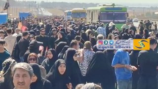 🎦 במקביל; טקס הליכה של אוהדי ארביין חוסייני באביק