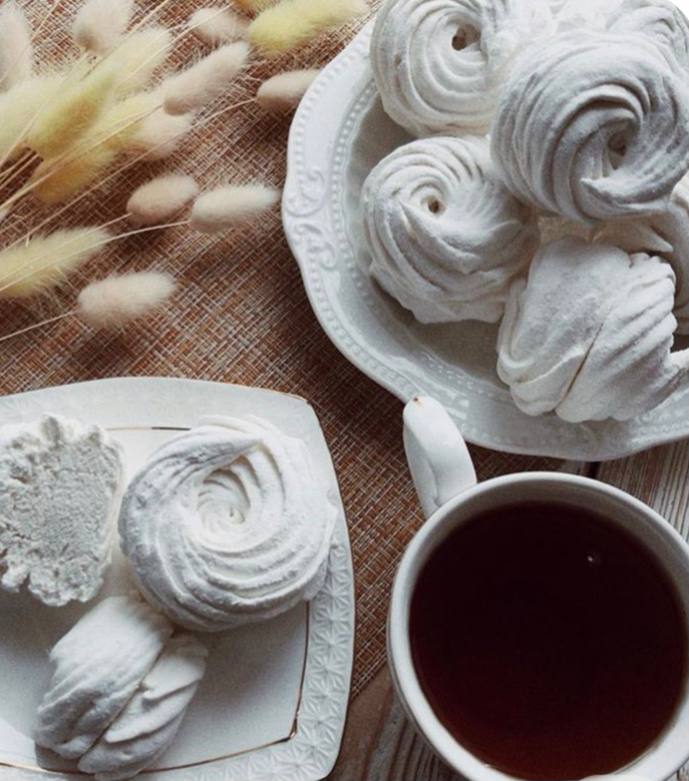 Ручной зефир без красителей и консервантов