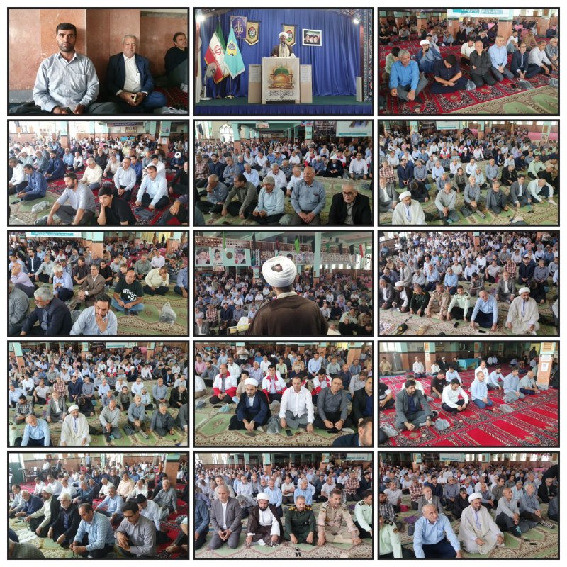 پایگاه خبری تحلیلی آذربـایجان امـروز: ✅گزارش تصویری نماز جمعه شهرستان پارس آباد🔻خطیب توانمند/ حجت الاسلام والمسلمین باقری بنابی امام جمعه شهرستان پارس آباد، ب