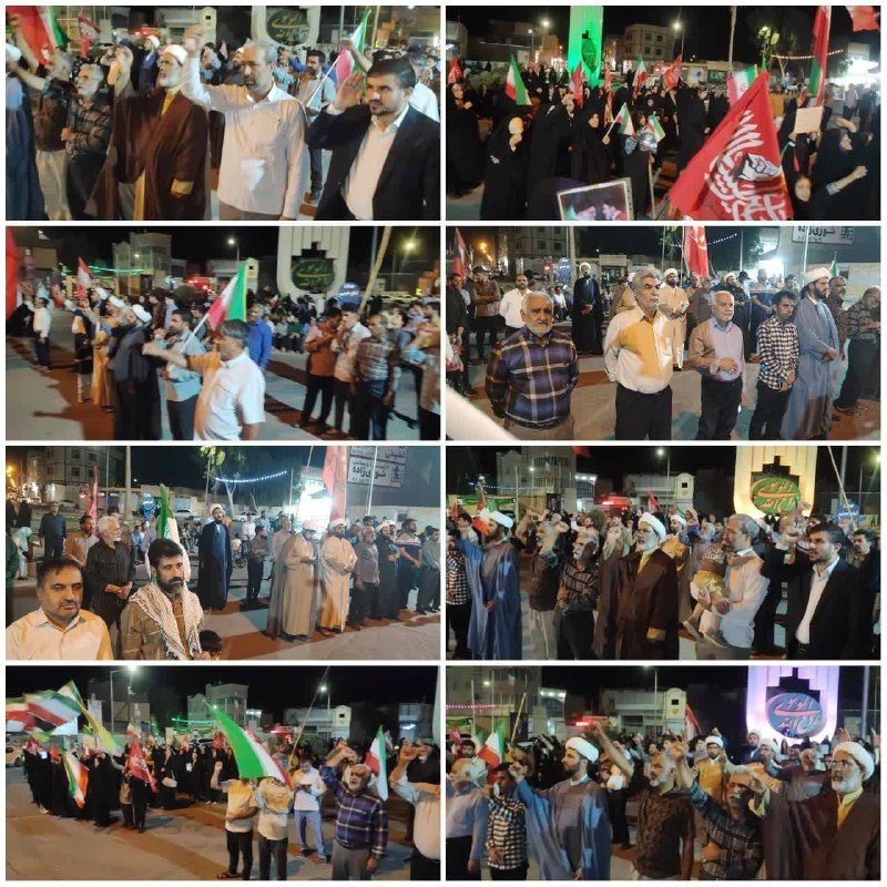 اخبار خراسان جنوبی: ♦️صد و نودمین قرار شبانه مردم ولایتمدار نهبندان#خیابان_باما@akhbarkhorasanjonubi