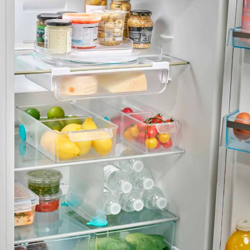Выдвижной ящик FridgeStore позволяет полностью использовать доступное пространство в вашем холодильнике. Он аккуратно крепится на полку и надежно ф... - изображение 3 - ящик, выдвижной, fridgestore