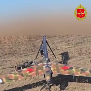 כטב"מ התקיפה שלנו בכל מקום פעלו בנקודת פריסה זמנית של הכוחות המזוינים של אוקראינה לכיוון דוברופול. הסיור "ז…