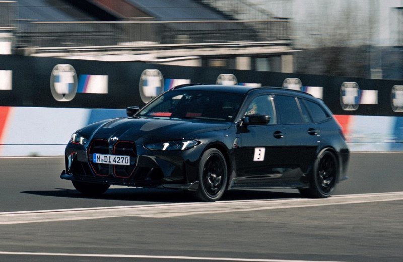 BMW M3 CS Touring стал самым быстрым универсалом на НюрбургрингеBMW M3 CS Tourin