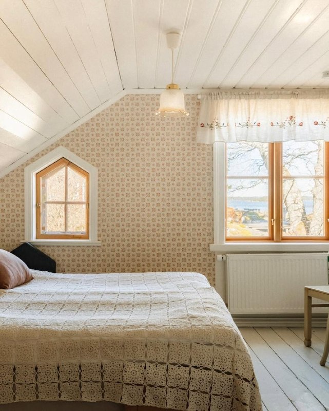 Дом на острове Этот уютный жёлтый домик 1909 года постройки находится в тихом месте Бода, недалеко от Стокгольма. Добраться сюда можно примерно за ... - изображение 9 - дом, сюда, telegram