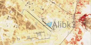 תמונות לוויין נוספות מציגות אזורים אפשריים שבהם נחתו טילים בבסיס האוויר בסלטי.
