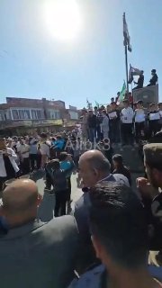 Demonstrations in southern Syria against Israel and chants of "Kibar, Kibar, O Jews, Muhammad's army will return".