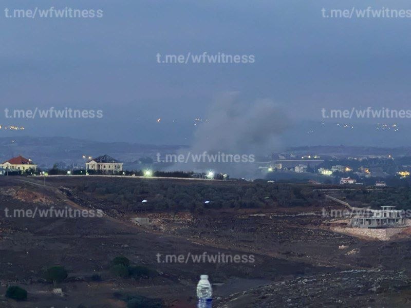 ️🇱🇧🇮🇱 תקיפה אווירית ישראלית ממוקדת בין העיירות זוותאר א-שרקייה ומיפדון בדרום לבנון.