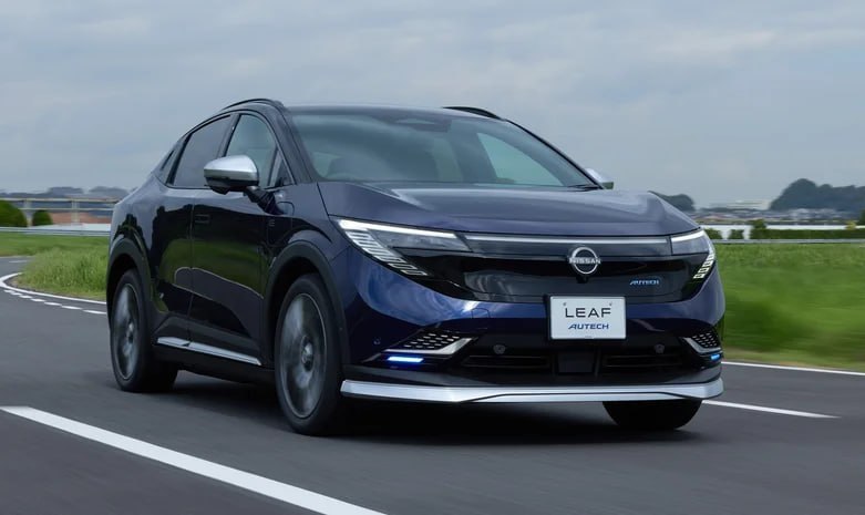 Новый Nissan Leaf получил самый дорогой и роскошный вариант Премиальная версия A