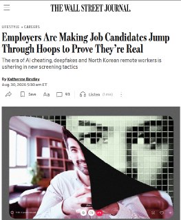 Las entrevistas laborales remotas enfrentan nuevos retos: trampas con IA, deepfakes y entrevistadores sustitutos