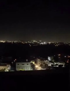 Some of the Israeli forces attack the town of Kfar Kadum, east of Kalkilia.
