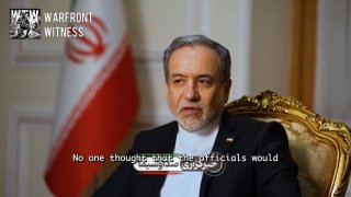 ️🇮🇷🇺🇸 שר החוץ האיראני עבאס אראחצ'י בנוגע לחוסן של פקידים איראנים במהלך המלחמה: