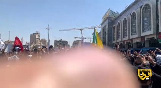 🎥 דיווח כתב IRNA מכרבלא מעלי; נוכחותן של קבוצות עולי רגל ואבלים של המנהיג ההרוג בין שני המקדשים