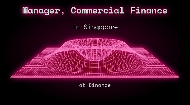 Web3 Manager, Commercial Finance in Singapore at Binance