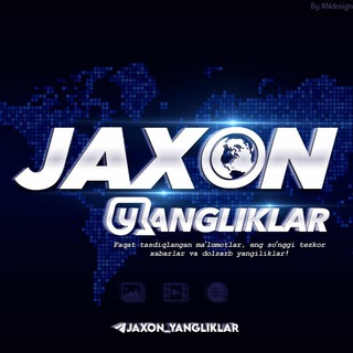 Telegram profile photo for Jaxon Yangiliklar | Rasmiy kanal