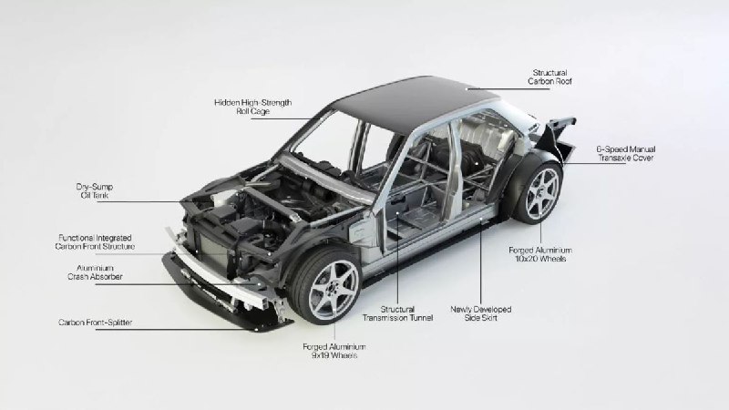 Компания HWA раскрыла технические подробности о возрождённом Mercedes-Benz Evo II 5