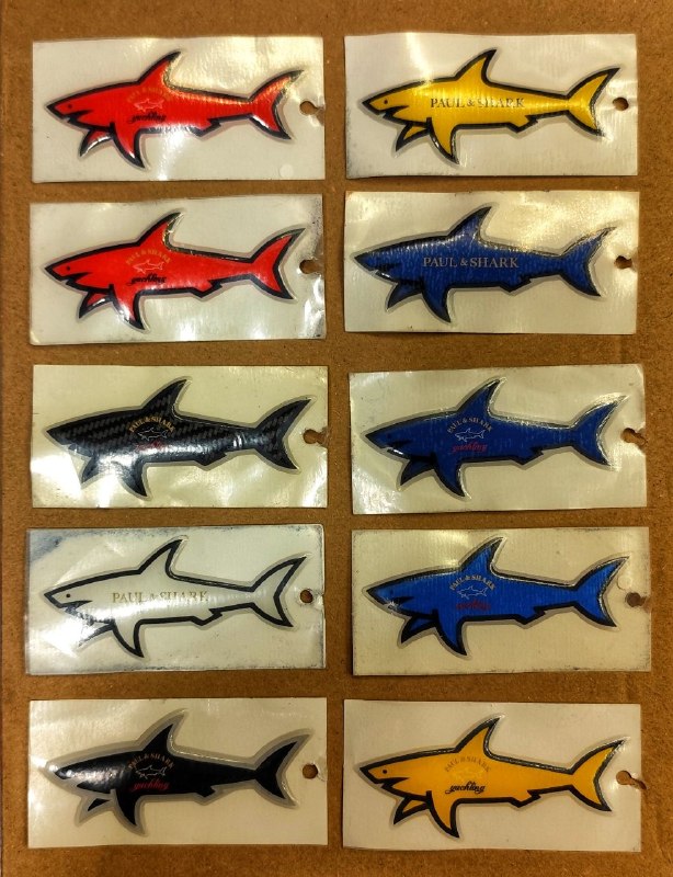 Продаю из личной коллекции: Наклейки Paul & Shark — фото 1