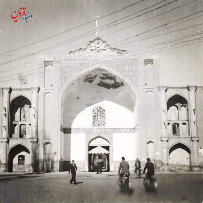 اخبار قزوین: ♦️سردر عالی قاپو، اداره شهربانی قزوین 🔹بعد از استخدام سوئدی ها برای سازماندهی به نظمیه ایران در سال هزارو دویست و نود و