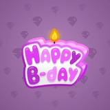 B-Day Candle #208